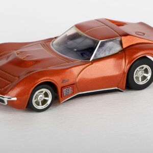 22047 1970 Corvette LT1 Orange Metallic - Front Angle