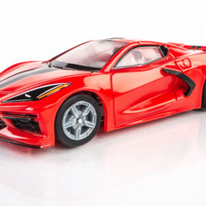 22011 Corvette C8 Torch Red - Front Angle