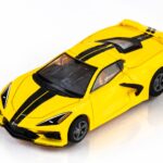 22013 Corvette C8 Yellow - Top Shot