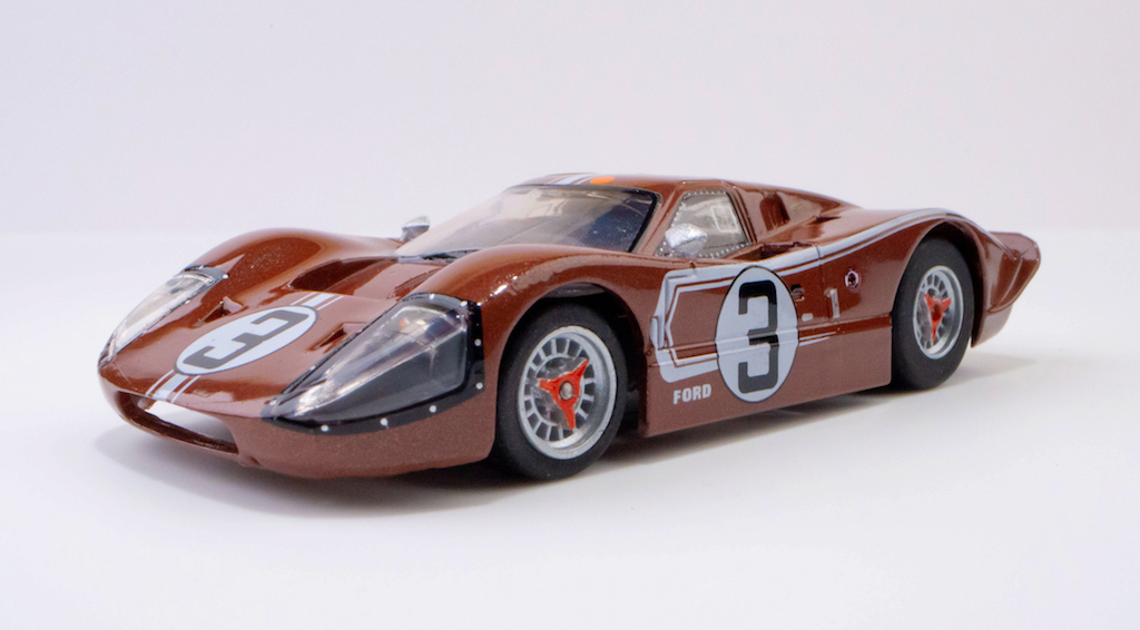 22053 Ford GT40 MkIV #3 LeMans 1967 Copper - Front Angle