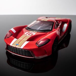22067 2022 Ford GT Heritage #16 Red - Top Shot Glam