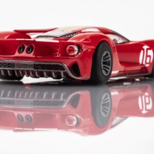 22067 2022 Ford GT Heritage #16 Red - Rear Angle