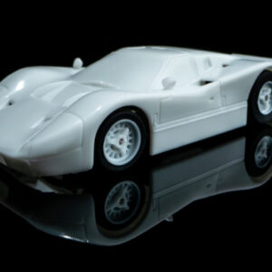 22070 Ford GT40 MKIV White Paintable - Front Angle