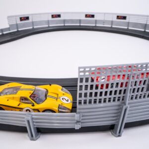 22072 ARMCO Barriers with Cars - Side Profile