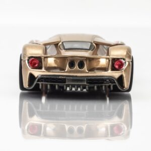 22061 2022 Ford GT Heritage #5 Gold - Rear Profile