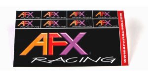 1011 AFX Racing Sticker Sheet