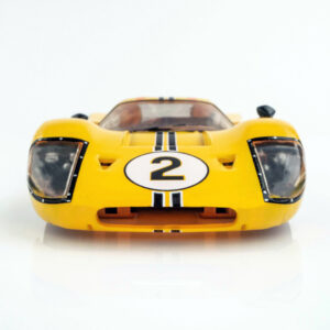 22014 Ford GT40 MKIV #2 LeMans 1967 - Yellow - Front Profile