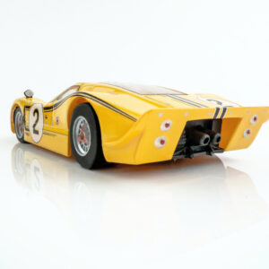 22014 Ford GT40 MKIV #2 LeMans 1967 - Yellow - Rear Left Angle