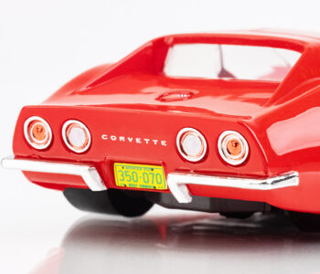 22055 Corvette 1970 Red/Yel Wildfire - Rear Detail