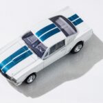 22068 Shelby Mustang GT350 WhtBlu - Top