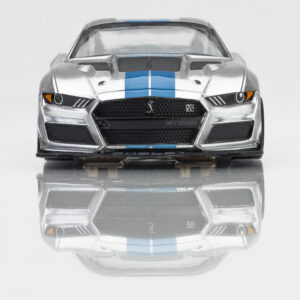 22099 Mustang GT500KR Silver - Front