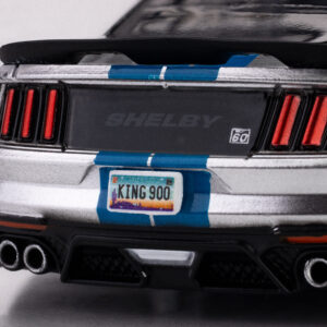 22099 Mustang GT500KR Silver - Rear Detail