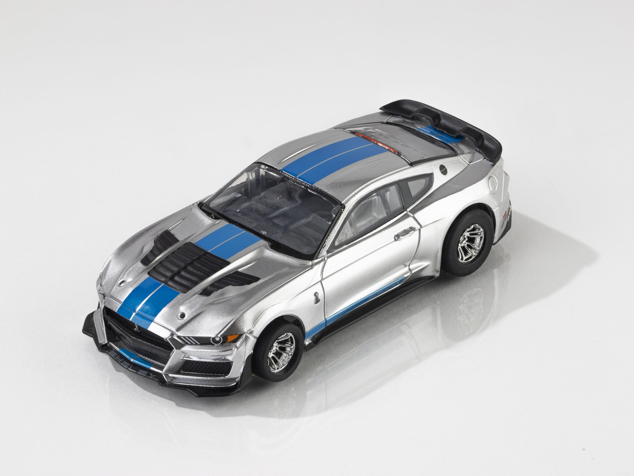 22099 Mustang GT500KR Silver - Top