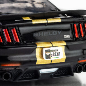 22082 Mustang GT500H 2022 Blk/Gld - Rear Detail