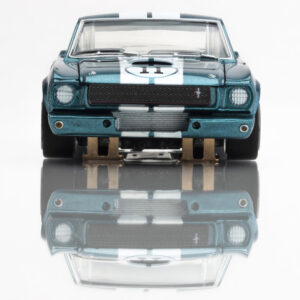 22071 Shelby Mustang GT350R 1965 Donohue BluWht - Front