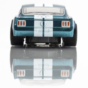 22071 Shelby Mustang GT350R 1965 Donohue BluWht - Rear