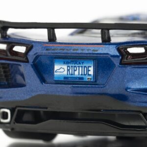 22094 Corvette C8 Riptide Blue Metallic - Rear Detail