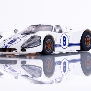 22078 Ford GT40 MKIV #9 Wht - Left Front Angle