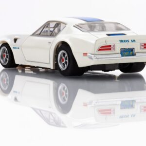 22096 - 1970 Pontiac Firebird Trans Am - WhtBlu - Left Rear Angle