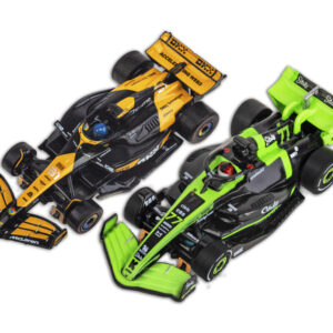 Sauber and McLaren Set Cars Top View
