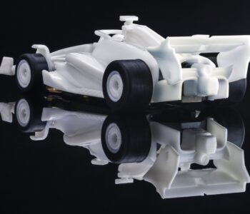 AFX Formula Paintable White - Left Rear