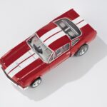 1966 Shelby GT350 Red Wht Stripes - Top