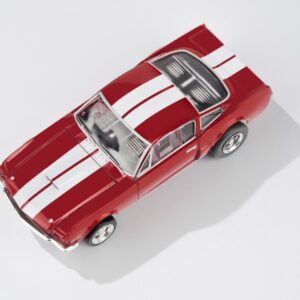 1966 Shelby GT350 Red Wht Stripes - Top