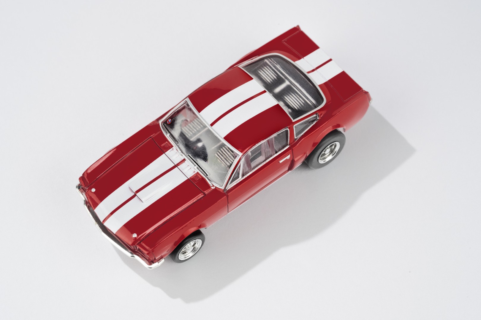 1966 Shelby GT350 Red Wht Stripes - Top
